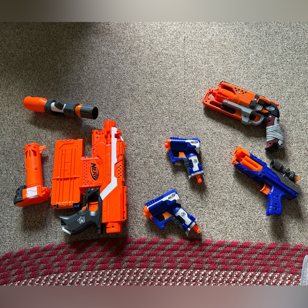 Nerf Action Figures & Playsets Orange and Blue